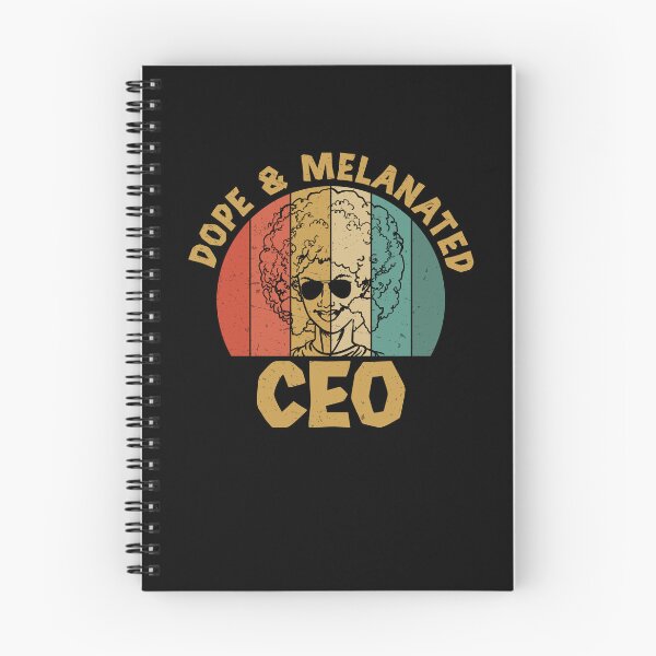 Item preview, Retro Vintage Dope And Melanated CEO A Black Business Owner designed and sold by StrongShirts.