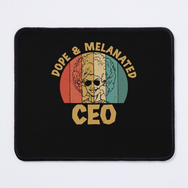 Item preview, Retro Vintage Dope And Melanated CEO A Black Business Owner designed and sold by StrongShirts.