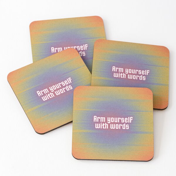 Item preview, Arm Yourself with words designed and sold by SirenMoon.