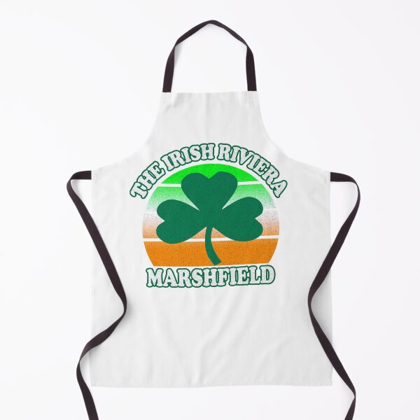Item preview, Marshfield MA The Irish Riviera Beach  Funny Shamrock Retro designed and sold by funnytshirtemp.