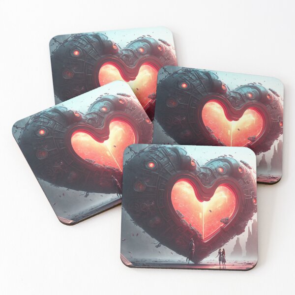 Item preview, Heart of Steel: A Giant Robot with a Shining Heart Core designed and sold by AkoSiEss.