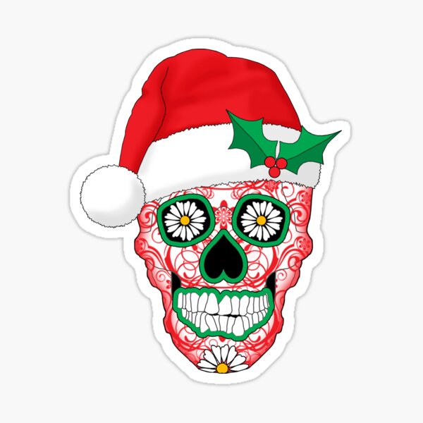 Skellie Claus Sticker