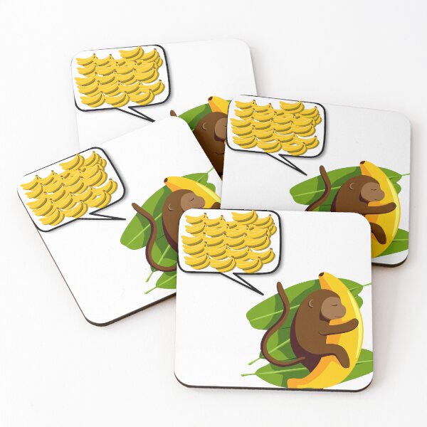 Item preview, monkey dreamn sticker designed and sold by Black Owl Creatives.