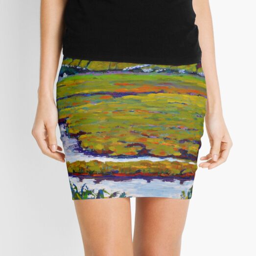 Mayo Field, Ireland Mini Skirt