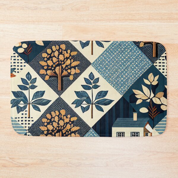 Item preview, Dazzling Modern Farmhouse Pattern Digital Painting designed and sold by CodeAndColors.