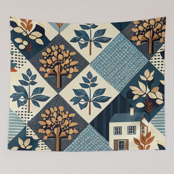 Item preview, Dazzling Modern Farmhouse Pattern Digital Painting designed and sold by CodeAndColors.