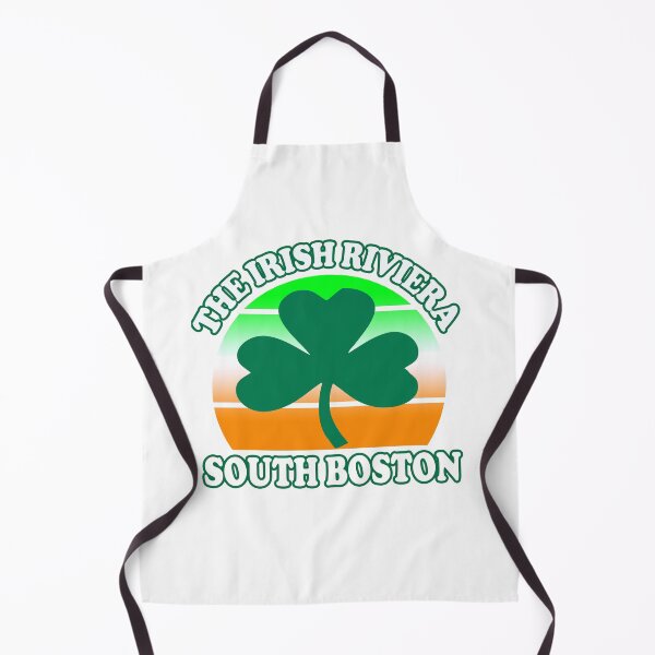 Item preview, South Boston, MA The Irish Riviera Beach Funny Shamrock Retro designed and sold by funnytshirtemp.