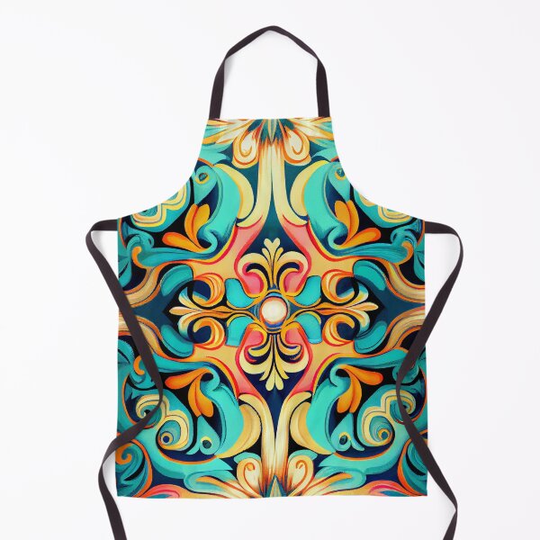 Item preview, Bright Enchanted Contemporary Pattern Digital Painting designed and sold by CodeAndColors.