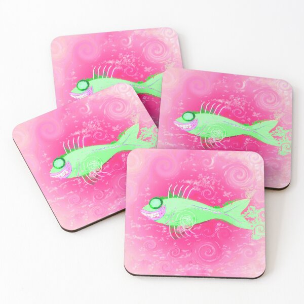 Item preview, Bohemian Fish Groovy Hippie Vibes Coastal Boho Style Art or Décor 2 of 2  designed and sold by Beachy.