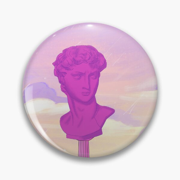 Artikelvorschau, Ästhetische Vaporwave-Skulptur rosa entworfen und verkauft von LaakiiArt.