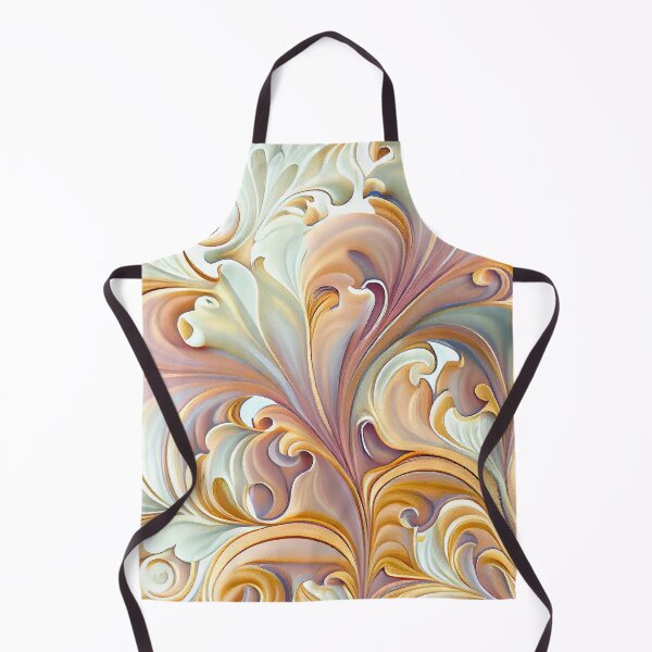 Item preview, Impressionist Dazzling Pastel Baroque Natural Pattern Digital Painting designed and sold by CodeAndColors.