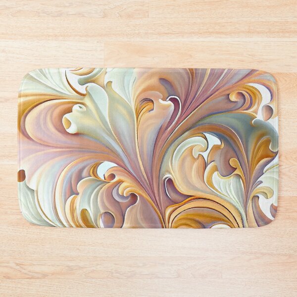 Item preview, Impressionist Dazzling Pastel Baroque Natural Pattern Digital Painting designed and sold by CodeAndColors.