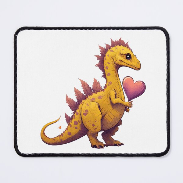 Item preview, Valentine's Day Dinosaur designed and sold by Snazzmatazz.
