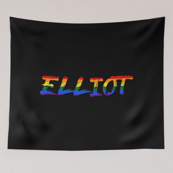 Item preview, Men rainbow name gay Elliot designed and sold by LoveIsColorful.