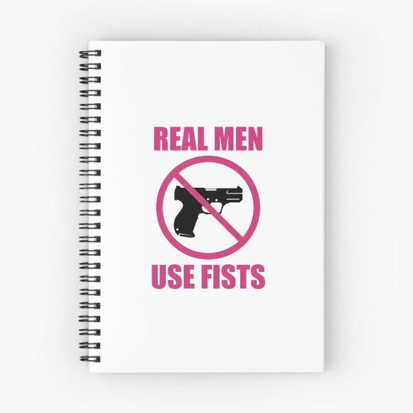 Item preview, Real Men Use Fists designed and sold by bouymakesart.