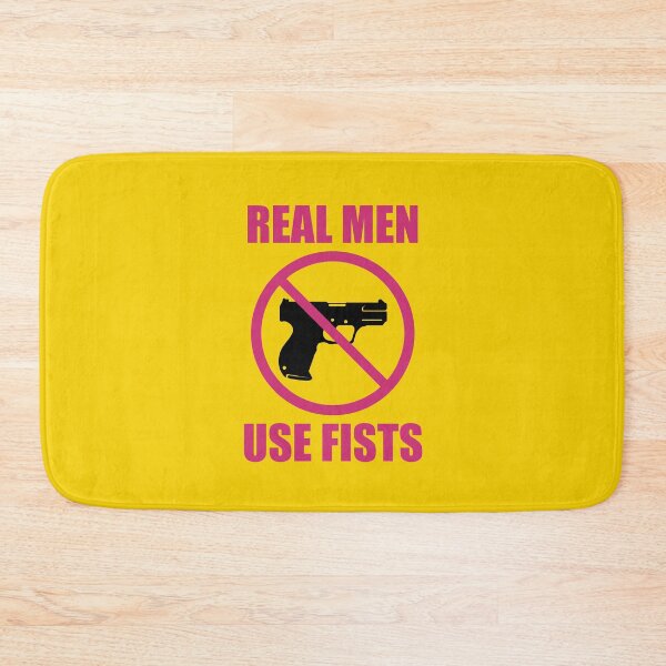 Item preview, Real Men Use Fists designed and sold by bouymakesart.