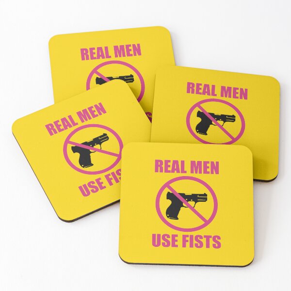 Item preview, Real Men Use Fists designed and sold by bouymakesart.