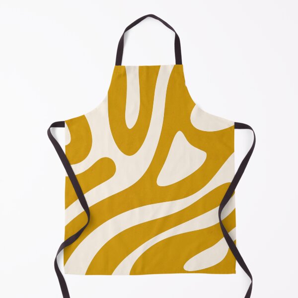 Item preview, Mustard Yellow Abstract Art – Abstract Honeycomb Yellow Shapes designed and sold by GraphicBicycle.