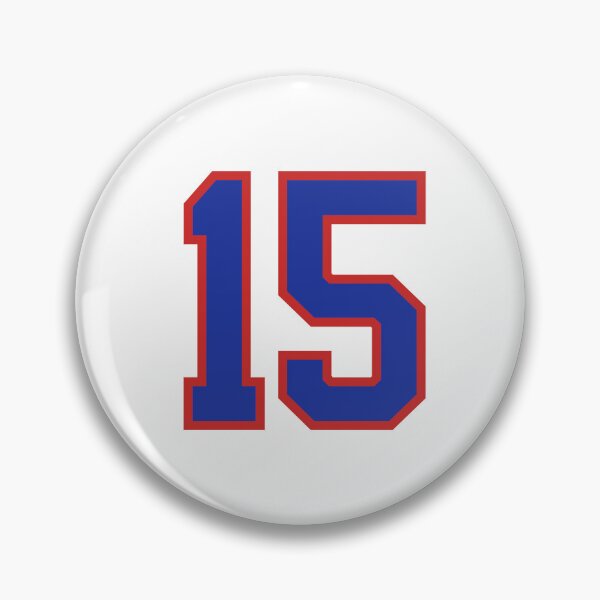 Item preview, Number 15 blue red sports jersey fifteen designed and sold by LoveIsColorful.