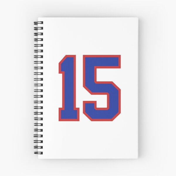 Item preview, Number 15 blue red sports jersey fifteen designed and sold by LoveIsColorful.