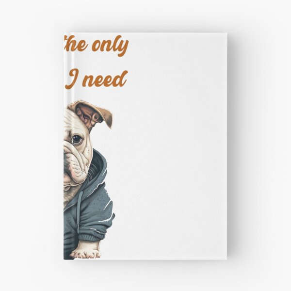 Item preview, Bulldog, my dog is the only therapist I need  designed and sold by Tstdesign.