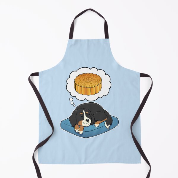 Artikelvorschau, Bernese Mountain Dog dreaming about Mooncake entworfen und verkauft von DoggieDelights.
