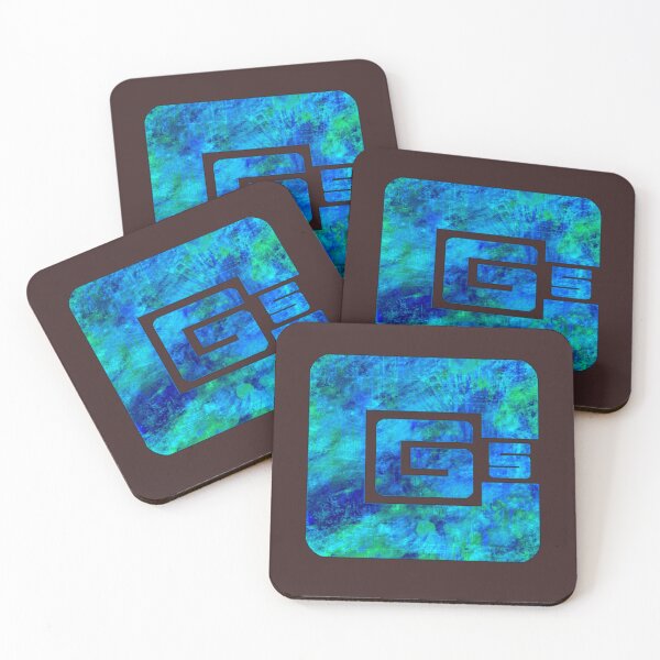 Item preview, cg5 blue grunge textured logo designed and sold by ReubenWalsh.