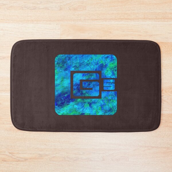 Item preview, cg5 blue grunge textured logo designed and sold by ReubenWalsh.