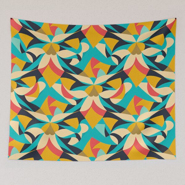 Item preview, Colorful bahama flower pattern designed and sold by AndrewWorld.