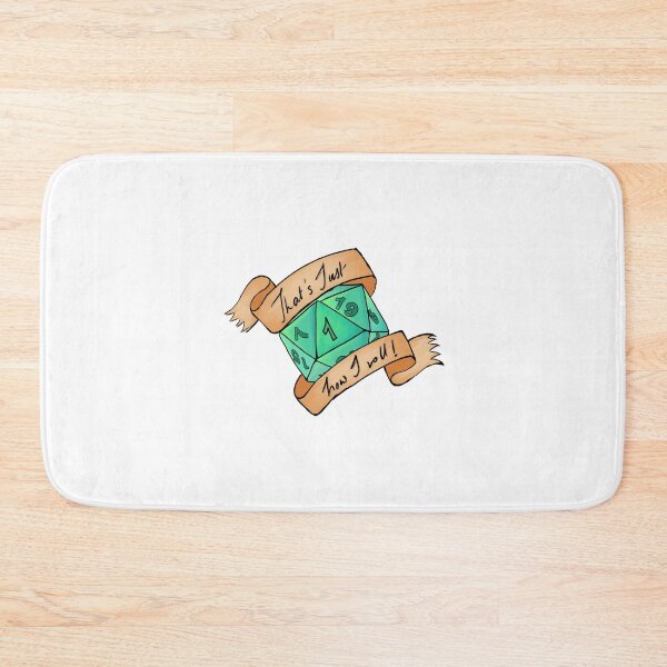 Item preview, That's just how I roll! D&D sticker designed and sold by Crystall1z3d.