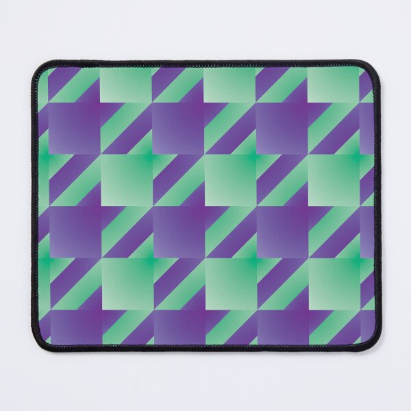 Item preview, A Modern Comtemporary Green and Violet Purple Classic Houndstooth Repeat Pattern designed and sold by Karen McFarland.