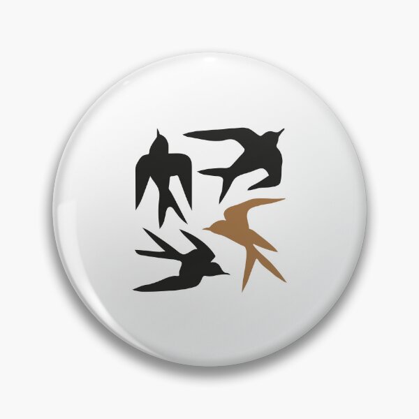 Item preview, Ink modern art birds illustration designed and sold by iStarDesign.