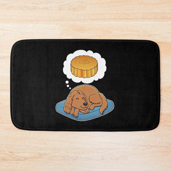 Item preview, English Cocker Spaniel dreaming about Mooncake designed and sold by DoggieDelights.