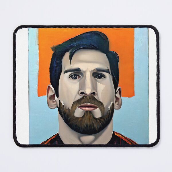 Item preview,  portrait   of Messi  with beard designed and sold by bogfl.