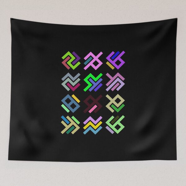 Item preview, Asemic Glyphs designed and sold by IuriiVlasenko.