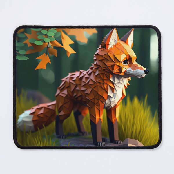 Item preview, voxel fox designed and sold by Olivier Dean.