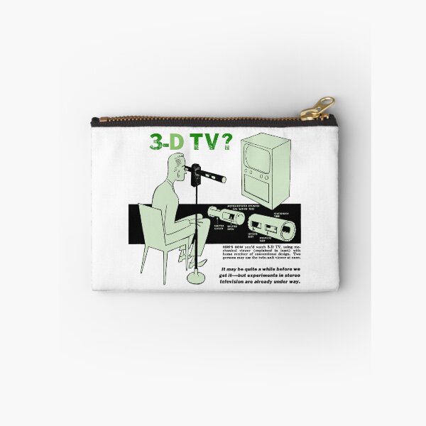Item preview, 3D TV - 3-D TELEVISION designed and sold by ThrowbackAds.