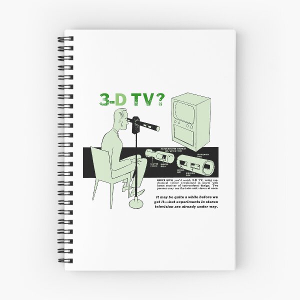 Item preview, 3D TV - 3-D TELEVISION designed and sold by ThrowbackAds.