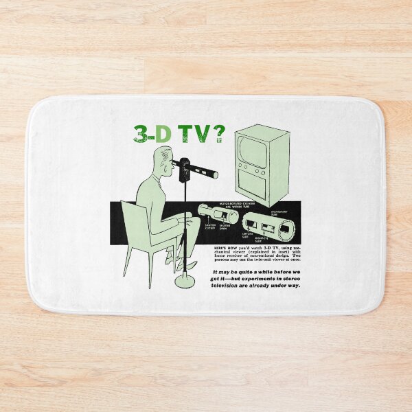 Item preview, 3D TV - 3-D TELEVISION designed and sold by ThrowbackAds.