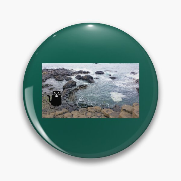 Item preview, Random Cat _amp_ The Giants Causeway Photographic Print  designed and sold by lindsaybroosign.