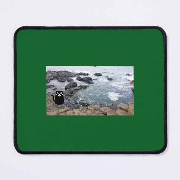 Item preview, Random Cat _amp_ The Giants Causeway Photographic Print designed and sold by lindsaybroosign.