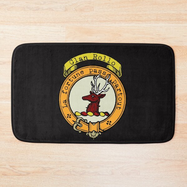 Item preview, Rollo Clan Surname crest designed and sold by BagTown Clans.