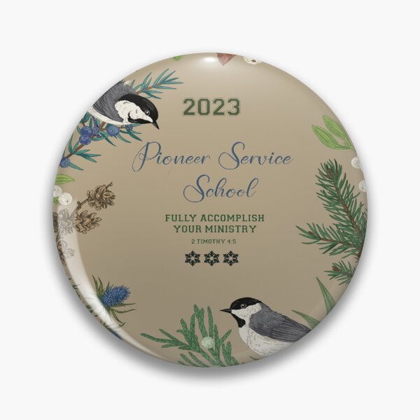 Item preview, PIONEER SERVICE SCHOOL 2023 Spiral Notebook designed and sold by crafts-gift.