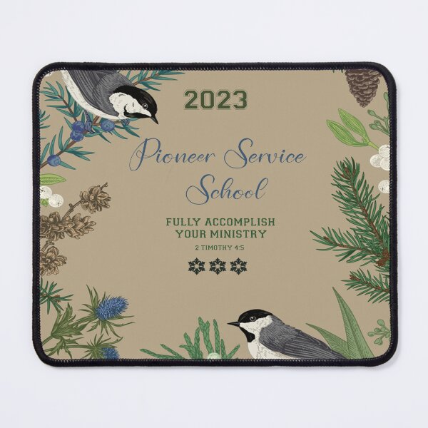 Item preview, PIONEER SERVICE SCHOOL 2023 Spiral Notebook designed and sold by crafts-gift.