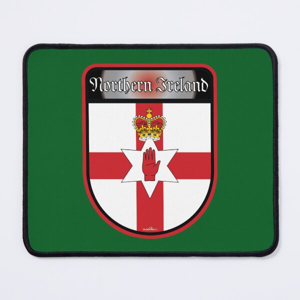 Item preview, Northern Ireland Norn Iron Ulster Banner Flag Shield  UK Style 2  designed and sold by lindsaybroosign.