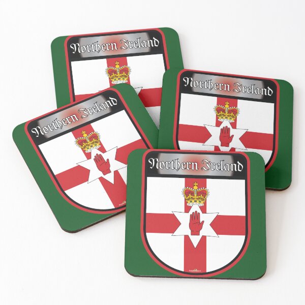 Item preview, Northern Ireland Norn Iron Ulster Banner Flag Shield  UK Style 2  designed and sold by lindsaybroosign.