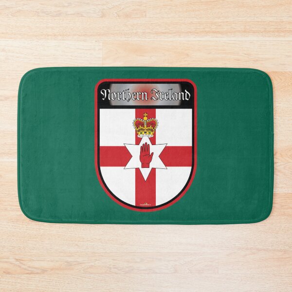 Item preview, Northern Ireland Norn Iron Ulster Banner Flag Shield UK Style 2 designed and sold by lindsaybroosign.