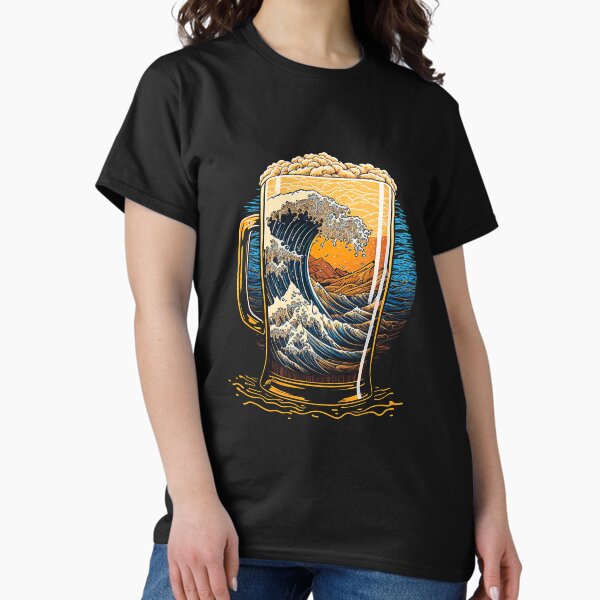 Item preview, the great wave of beer designed and sold by kyshaspace.