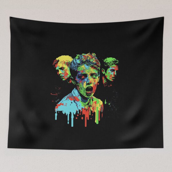 Item preview, Zombies Pop Art 2 living dead colorful pop culture designed and sold by popurbanart.