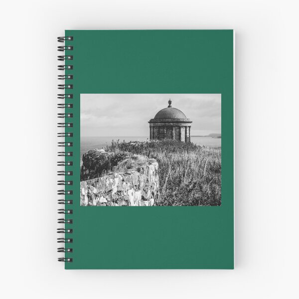 Item preview, Mussenden Temple Castlerock in Black and White  designed and sold by lindsaybroosign.